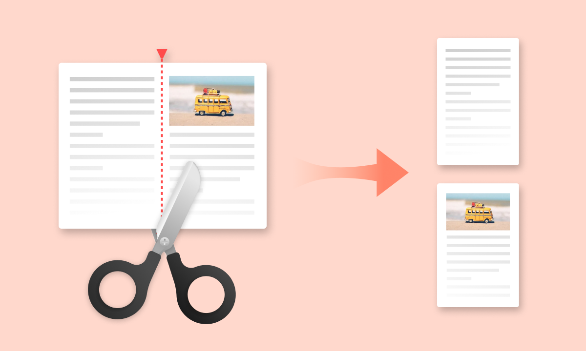 How to Cut PDF Pages in Half