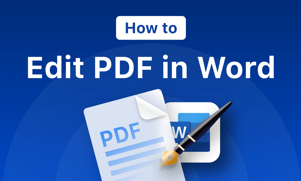 How to Edit A PDF in Word