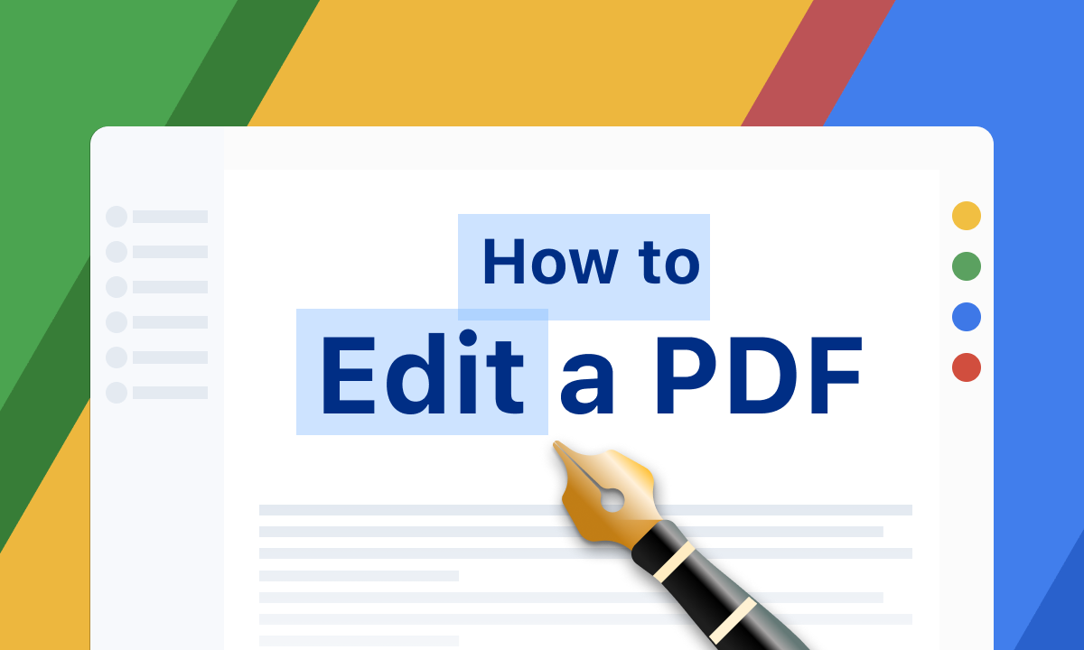 How to Edit a PDF in Google Drive 2024 [Step by Step]