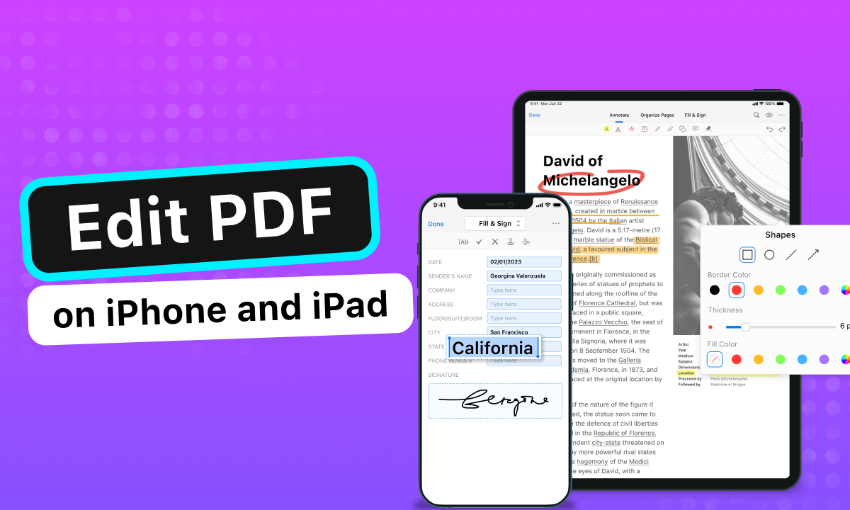 How to Edit PDF on iPhone