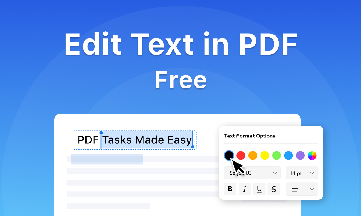 How To Edit Text in a PDF