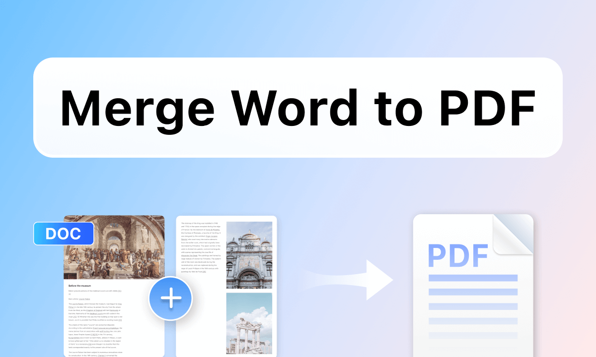 How To Combine Word Documents Into PDF Online Free