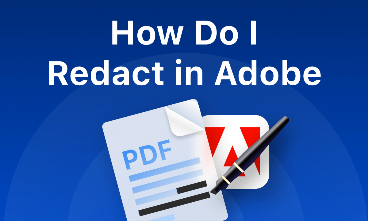 How To Redact in Adobe