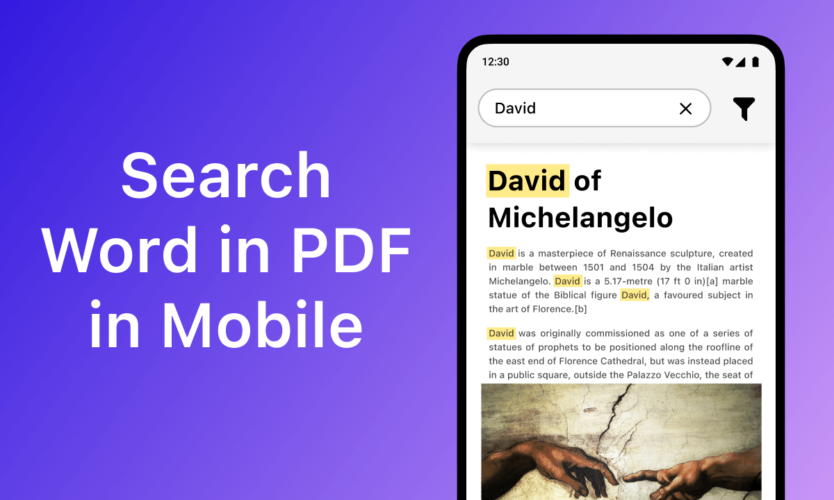 How to Search Word in PDF in Mobile