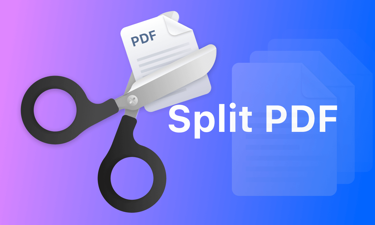 Editing - Split PDF