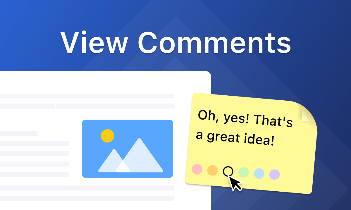 How to View Comments in PDF