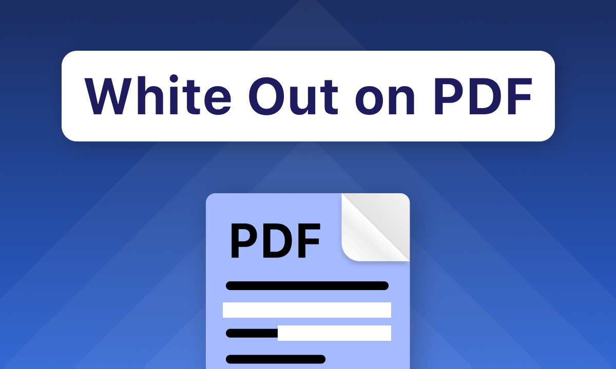 How to White Out on a PDF