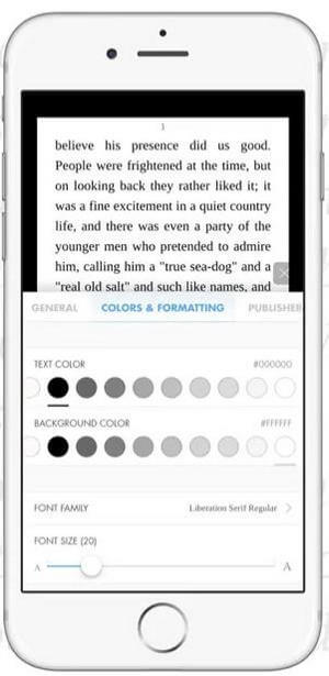 Hyphen the EPUB reader for iOS
