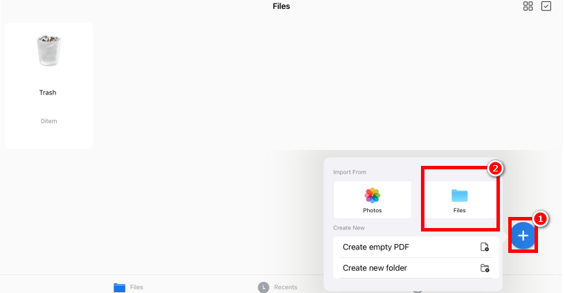Import PDF to PDFgear