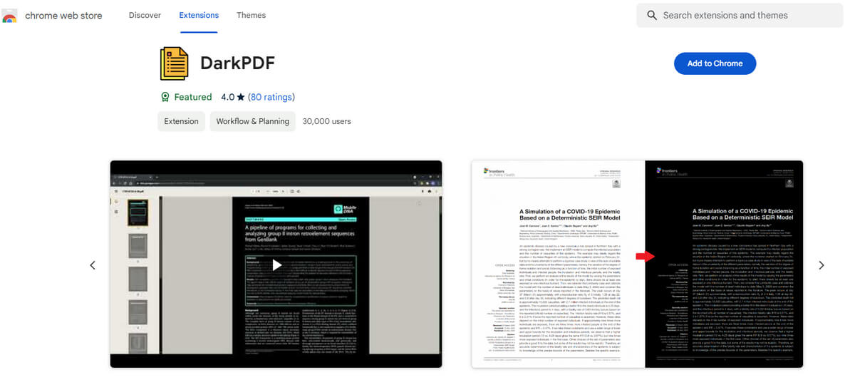 Install DarkPDF Extension