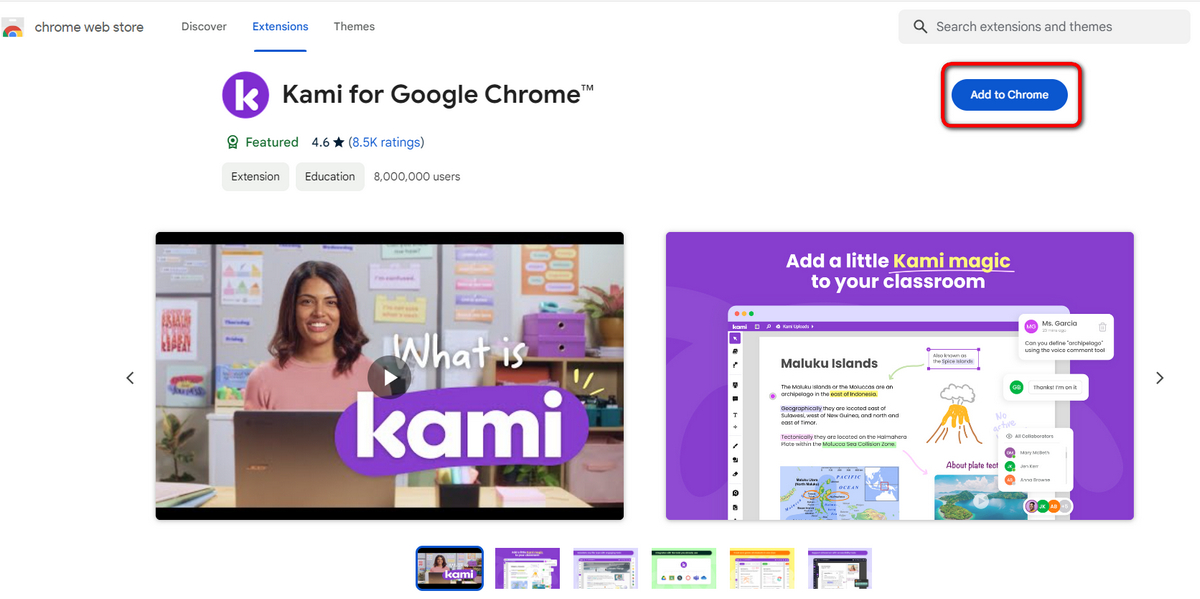 Get Kami for Chrome