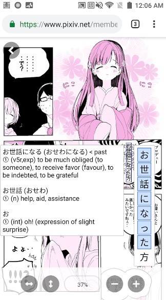 Kaku Japanese Dictionary OCR for Japanese