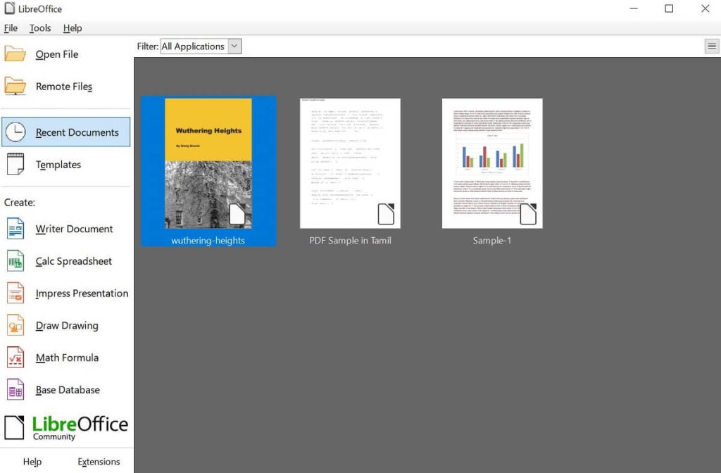 Launch LibreOffice Software on Your Device