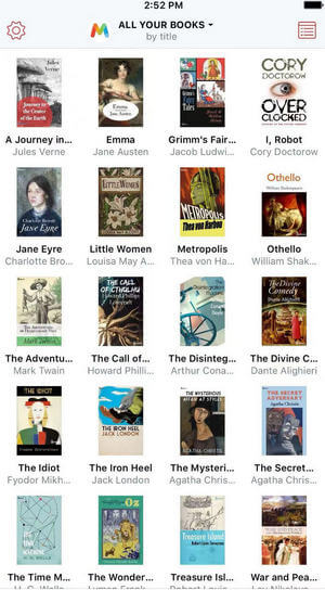 Marvin 3 the EPUB reader for iPhone