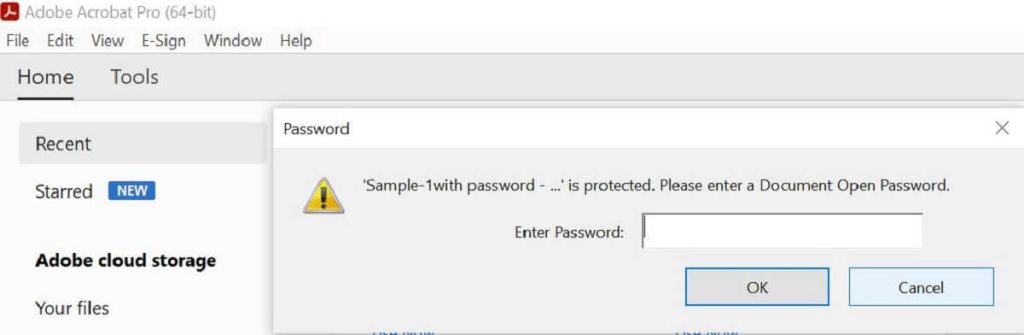 Open a PDF File with Adobe Acrobat Pro