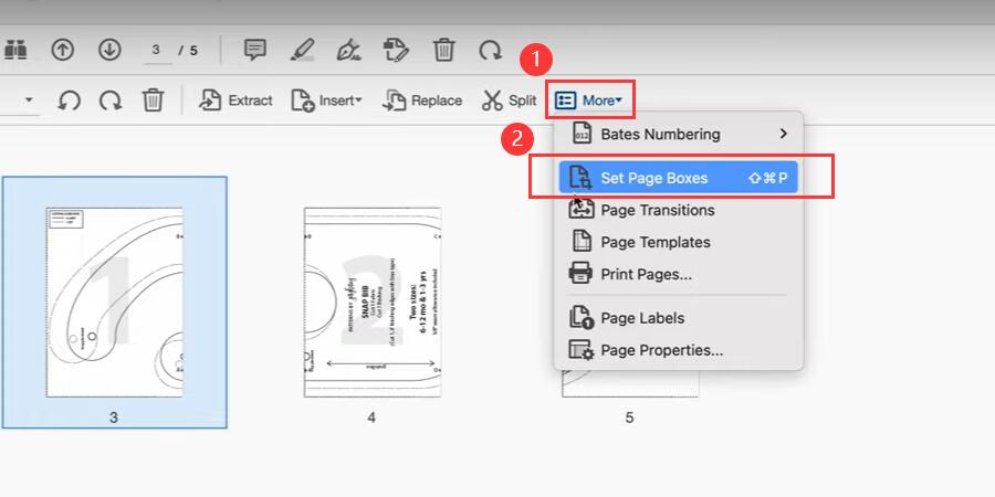Open the Page Settings Pop-up Window