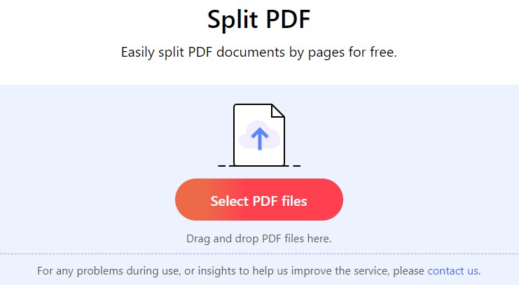 Splitting PDFs into Separate Pages