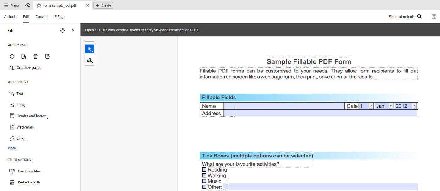 Background Color Changed
