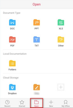 Edit your PDF through WPS Office