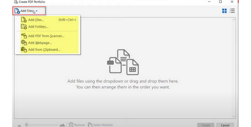 Import Files to Adobe Acrobat Pro