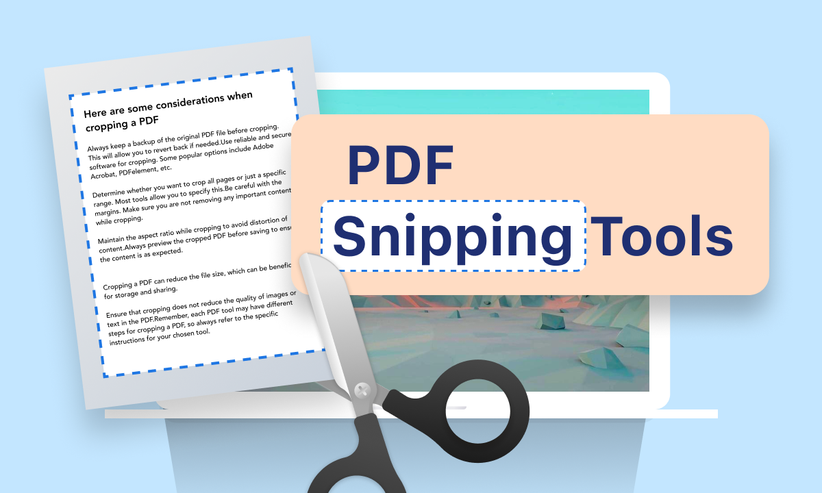 Best PDF Snipping Tools