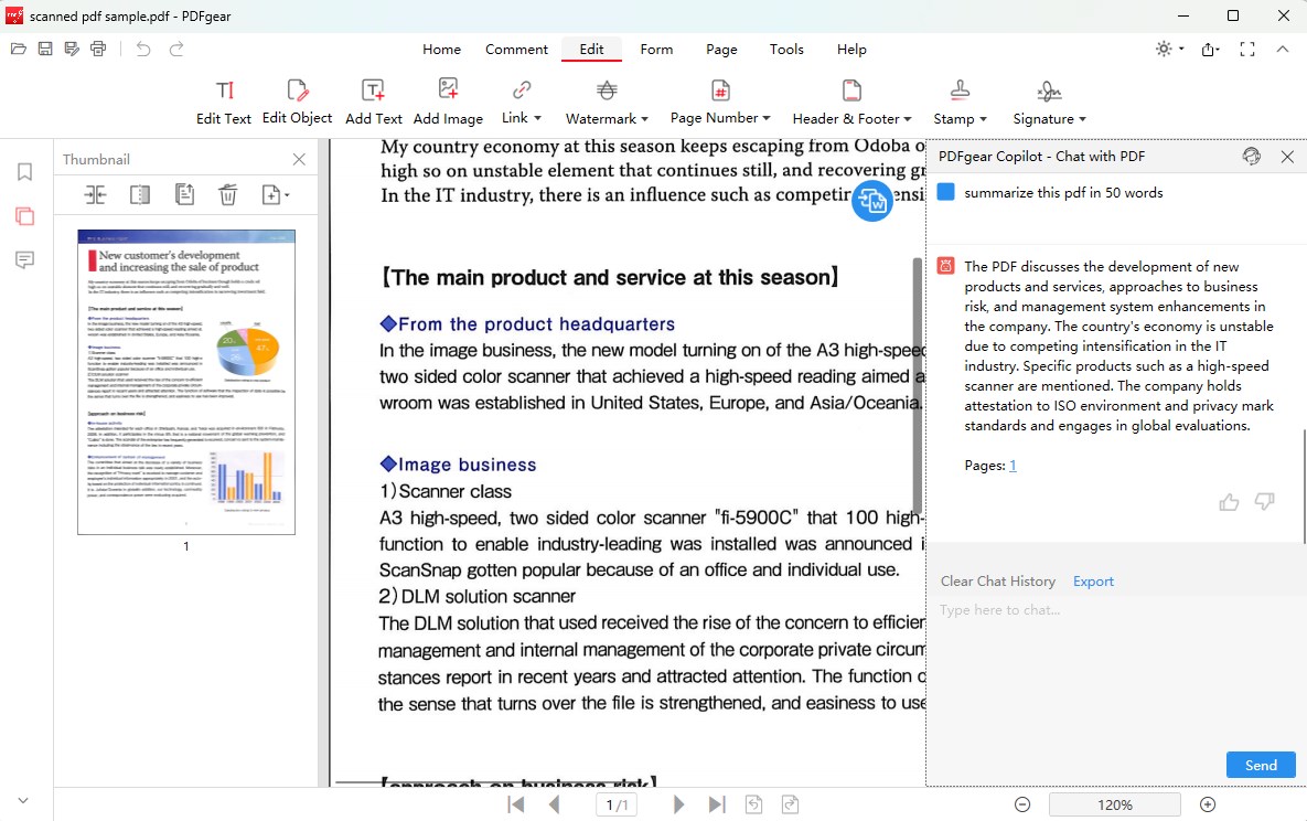 PDFgear Free PDF Editor for Windows