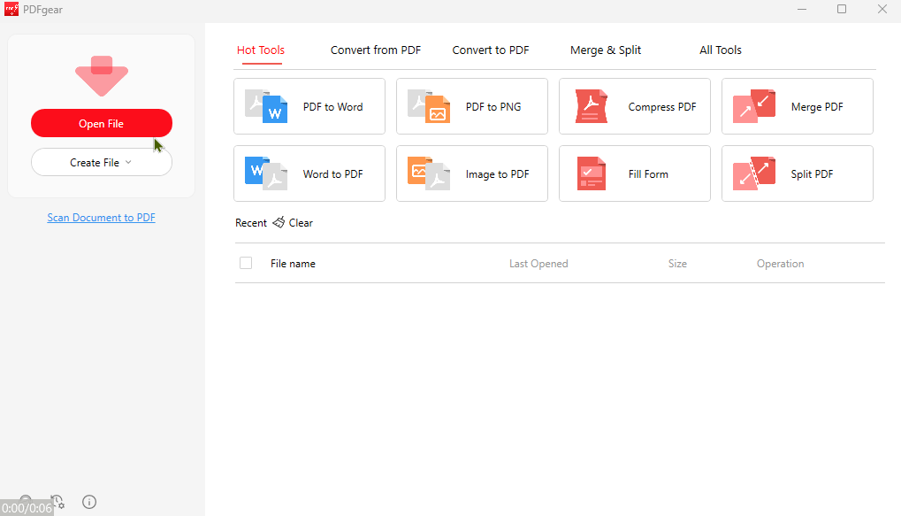 Make PDF Landscape Permanently with PDFgear Software