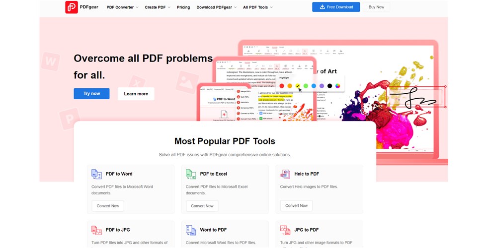 PDFgear Overview