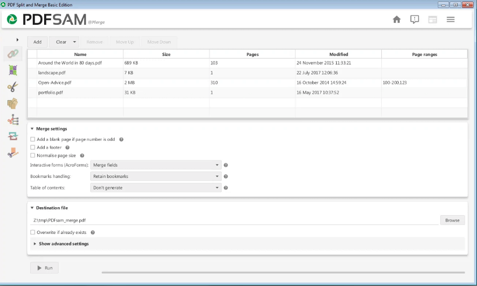 PDFSam PDF Editor 