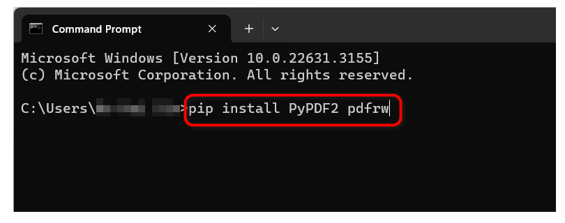 Install Libraries
