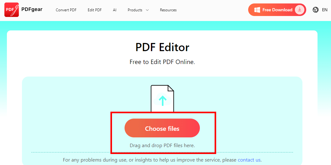 Import PDF to PDFgear