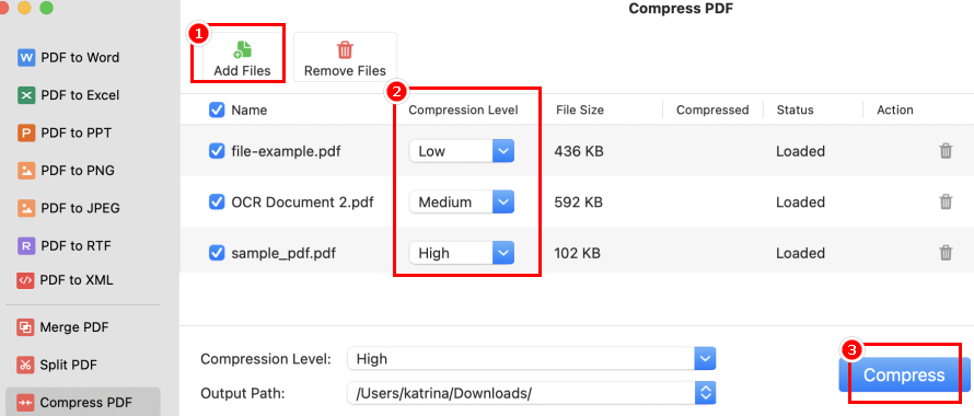 Reduce Size of PDF Files with PDFgear