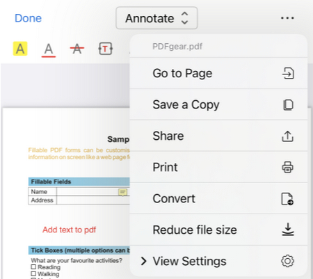 Save a Copy