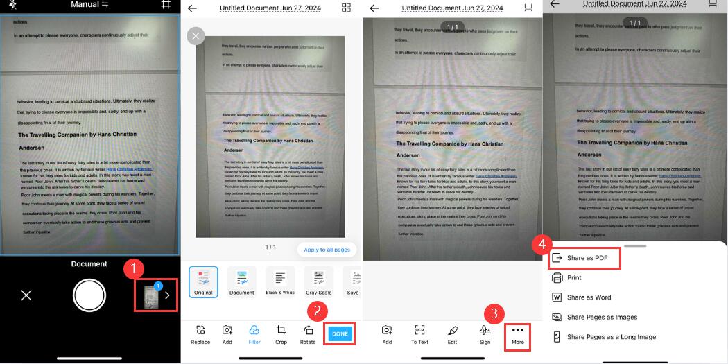 Save Scanned Documents