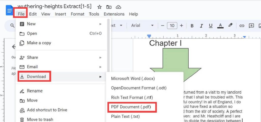 Save the Updated File in PDF Format