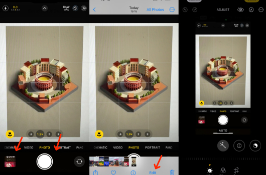 Scan Photos on iPhone with Camera