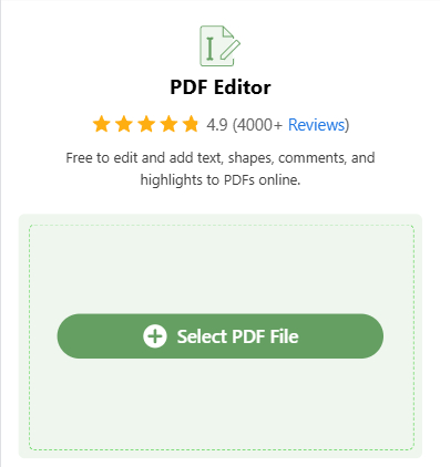 Select PDF File