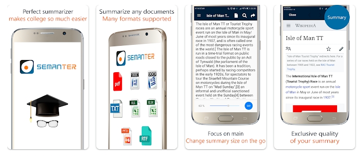 AI PDF Summarizer App - SemanTer 