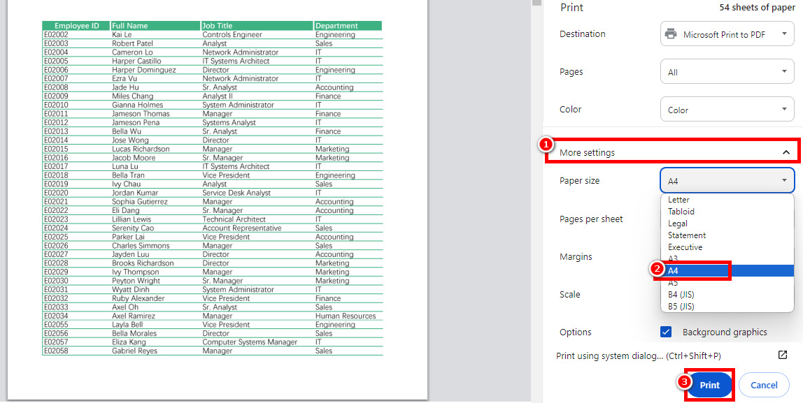 Crop the PDF to A4 Size