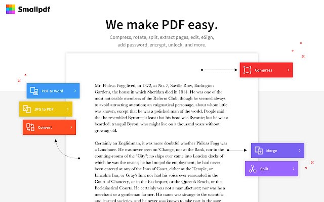 Small PDF Extension