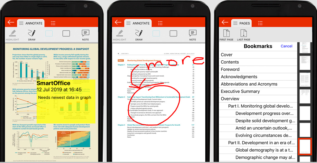 Edit your PDF through SmartOffice