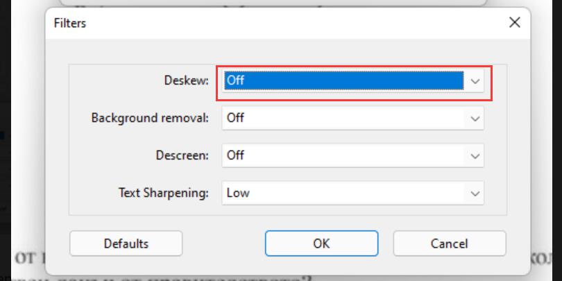 Automatically Deskew PDF 