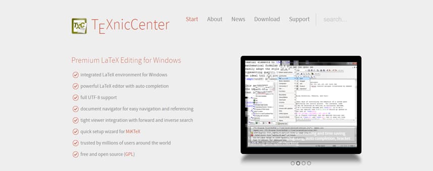 TeXnicCenter LaTeX Editor