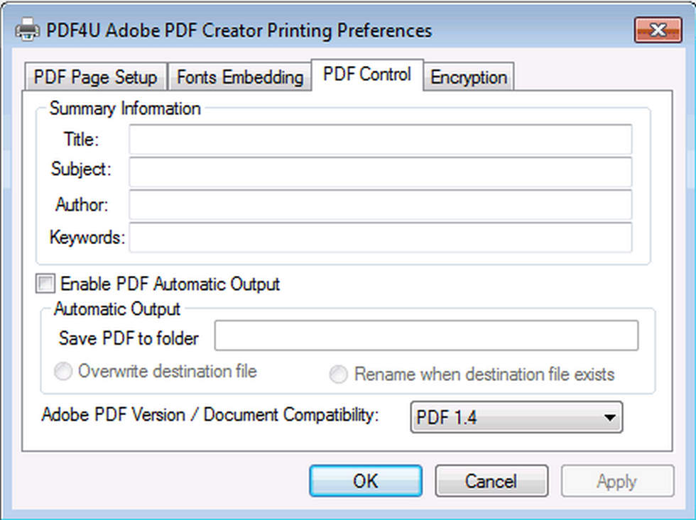 Print Support on PDF4free