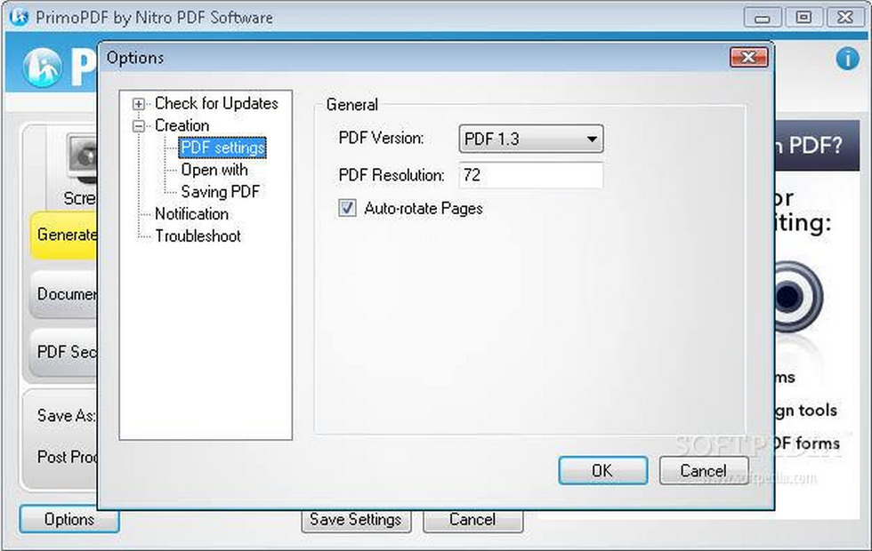 Set Print Rules in PrimoPDF