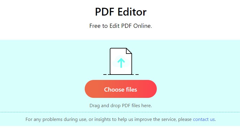 Upload a PDF File Online