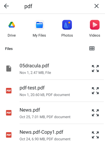 Upload the PDF File