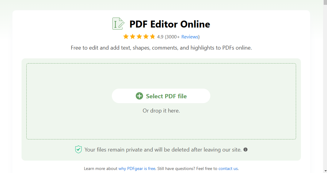 View All Comments in PDF Online with PDFgear