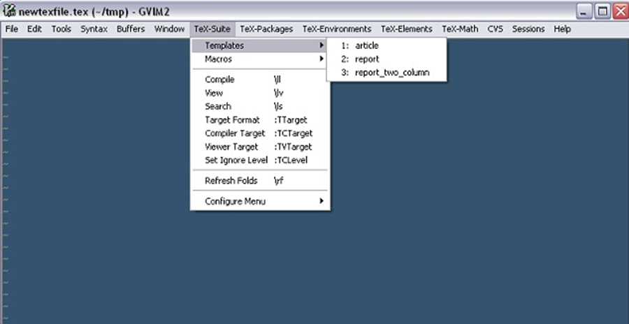 Vim LaTex Editor