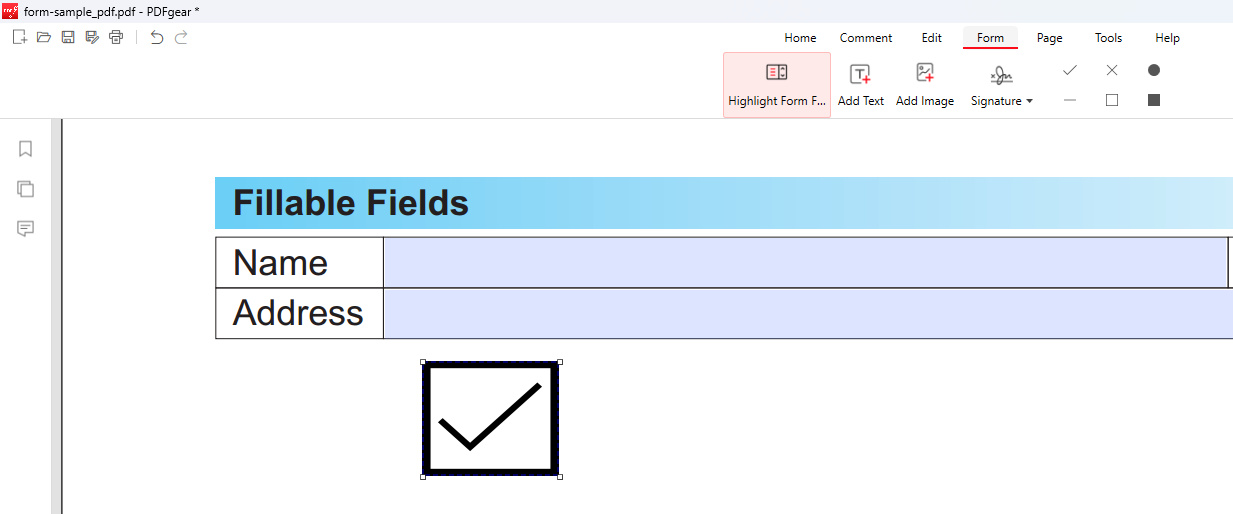 Insert Ticked Checkboxes